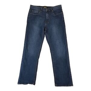 Urban Star Jeans men's 34x30 Estilo slim straight blue flex stretch denim pants